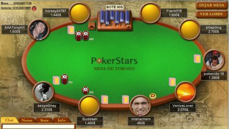 mesa pokerstars